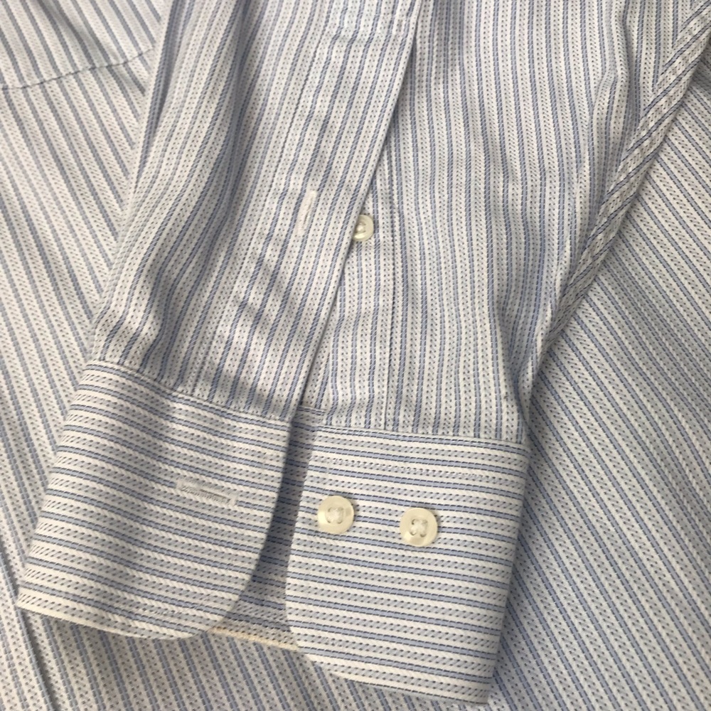 Saks Fifth Avenue button down dress shirt EUC - Picture 5 of 6
